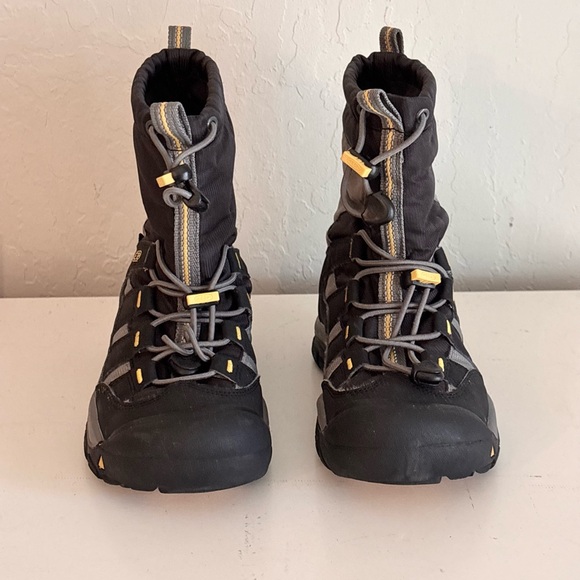 Keen Winterport II Waterproof Boots Black Gray, Little Kids Size 12